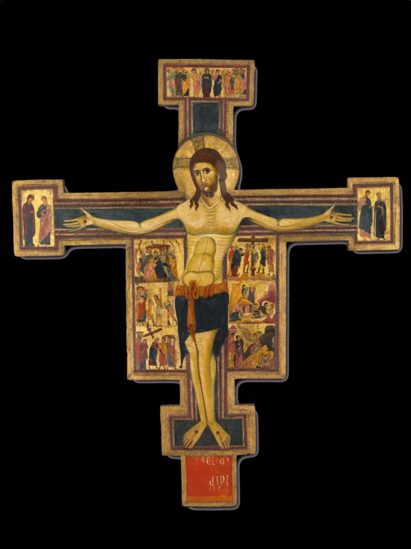 Crucifix with Scenes of the Passion (Christ Triumphant)